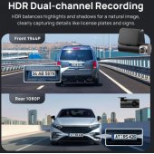 Dash Cam A510 + Rear Cam Set