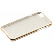 "Hard Cover iPhone 7" Horizontal Stripes Gold