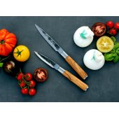 Japanese steel paring knife Olive 8.5cm