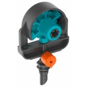 Micro-Drip-System 6 in 1 spray nozzle, 2 pieces (black/ turquoi