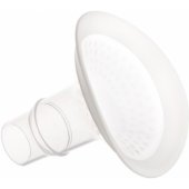 Breast pump funnel with elastic rim 12/ 217