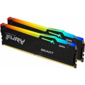 Fury Beast RGB Black 2x64GB DDR5 5600MHZ DIMM KF556C36BBEAK2-128
