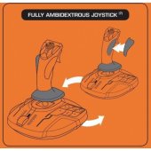 T.16000M Flight Control System Joystick For PC Black