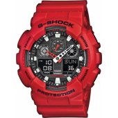 G-Shock GA-100B-4AER Red