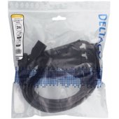 Power Cable IEC C14 to 5x IEC C13 2m Black