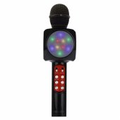 WS-1816 16W karaoke BT microphone with LED 360 Black