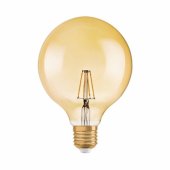 BULB LED G125 6.5W E27 824 FL GL 650L DM