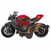 Motorcycle To Assemble Screw Metal 1:14 DIY Orange