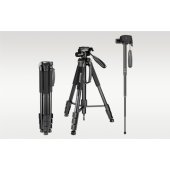 SAB264 Aluminum Tripod with Monopod and Panoramic Head