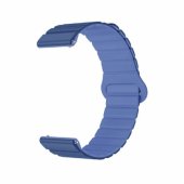 20mm Universal Loop magnetic silicone strap Blue