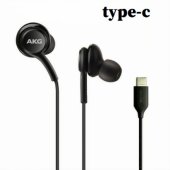 Универсальные наушники с Type-C и с микрофоном Черные
