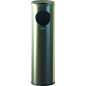 Trashcan ALDA ashtray satin (A632-19)