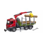 Mercedes Benz Arocs timber transport truck, model vehicle (with