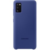 "Silicone Cover Galaxy A41 (EF-PA415TLE)" Blue (Damaged Package)