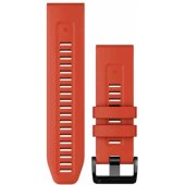 QuickFit 26mm Silicone Watch Band Flame Red