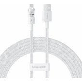Fast charging cable Gem USB A - Lightning 2.4A 2m White
