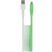 KGA-L-1.52420 12W USB-A/ Lightning 1.2m green/ white