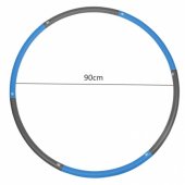 Foldable Foam surface Hula Hoop Blue