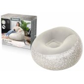 Inflatable Chair Gray Bestway 75052