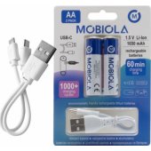 MBAA1650 AA USB-C 1650mAh 2pcs