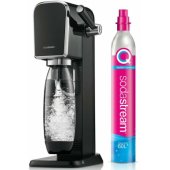 Sodastream Art Saturator + 1 bottle + gas Black