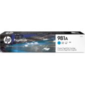 HP 981A Cyan Original PageWide Cartridge (6.000 pages)