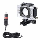 Waterproof Housing with built-in Charger 12-38V for Motor Bike SJ5000
