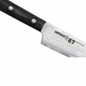 DAMASCUS 67 Universal Kitchen knife 6.0"/ 150mm with Wooden handle