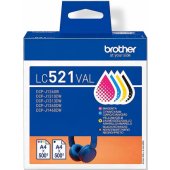 LC521VAL Value Pack C/ M/ Y/ K