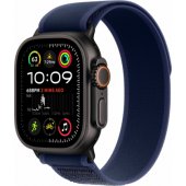 49mm Blue Trail Loop - S/ M - Black Titanium Finish