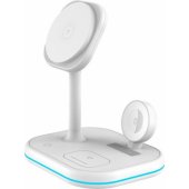 A27 3in1 Magnetic MagSafe Wireless Charger (THP2055) White