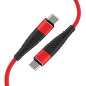 USB-C to USB-C 65W Red