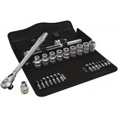 Zyklop Metal 8100SC8 bit set/ wrench set 1/ 2" - 28-pieces - 050040