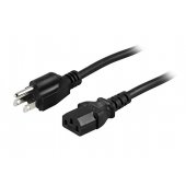 Device cable US NEMA 5-15 - IEC C13 125V 10A 2m black