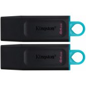 DataTraveler Exodia 64GB USB 3.2 Gen 1 Black DTX/ 64GB-2P