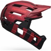 Bell Full Face Helmet BELL SUPER AIR R MIPS SPHERICAL matte red black