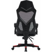 Gaming chair Flow MCH01 Mesh Black Red