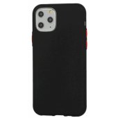 "Solid Silicone Case Galaxy S20" Black