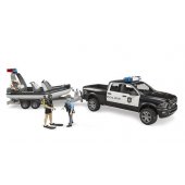 Dodge RAM 2500 Pickup Police with boat