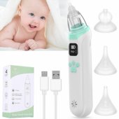 Electric nasal aspirator with music / LCD / 3 intensity levels