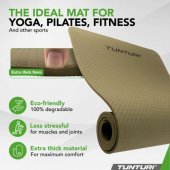 Yoga Mat 8mm Army Green