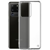 "Basic Silicone Cover Galaxy S20 Ultra" Transparent