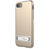 "Premium Kickstand Ultra Shield Cover iPhone 7" Gold