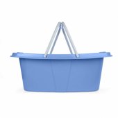 LA030450CRNFPEU7 Set Of Two Laundry Baskets, White/ Blue