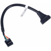 AK-CA-28 USB 19 pin (M) to USB 9 pin (F) 20 cm
