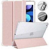 "Clear Book Back Cover iPad Pro 11 (2020)" Light Pink