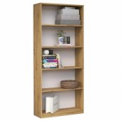 Topeshop REGAŁ 60CM SZAFKA KSIĄŻKI SEGREGATORY DĄB ARTISAN (R60 ARTISA