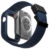 Monos 2in1 Set Strap + Case Apple Watch 45/ 44mm Blue