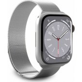 Milanese Magnetic Band Apple Watch 42/ 44/ 45/ 49mm Silver