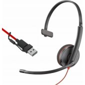 Poly Headset 8X214A6 / Blackwire 3210 Black